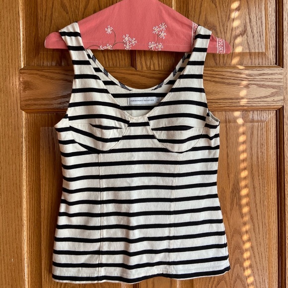 Striped Tank Top by Permanent Vacation - Picture 1 of 4